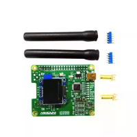 MMDVM hoofdkaart Raspberry Pi hotspotkaart duplex met antenne scherm digitaal display Broadcom BCM2711