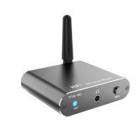 MnnWuu BT 5.2 Muziekontvanger Draadloze HiFi Stereo Audio Adapter met 3.5Mm Aux Toslink/Coaxiale Uitgang voor Hoofdtelef