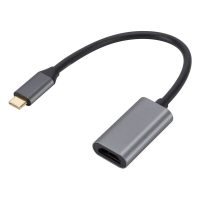 MnnWuu USB3.1 Type C NAAR HDMI Adapter Kabel Aluminium Shell HD Video Conversie met Scherm Kabel voor Notebook Mobiele T