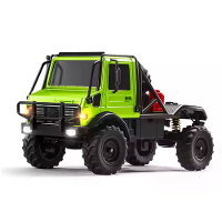 MNR/C MN333 1/18 2.4G Unimog U4000 4WD RC Auto Volledige Schaal Off Road Legerings Klimvoertuigmodellen