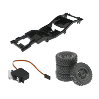 MNRC MN82 voor TOYOTA Land Cruiser LC79 1/12 RC Auto Onderdelen Chassis Banden Wielen Stuur Servo 17g Voertuigen Modelle