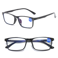 Mode Anti blauw Licht HD Leesbril voor Mannen Vrouwen Klassiek Vierkant Comfortabele Neuspads Presbyopie Bril