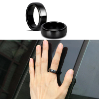 Model 3/Y & (S/X 2021 2023 Alleen) Accessoires Tesla Ring Sleutelhanger