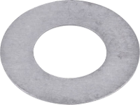 Staal Aanloopring 8 mm 14 mm 0.2 Mm 20 stuk(s)