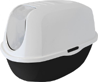 Gebr de Boon kat toilet smart cat zwart wit