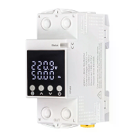 MOES 80A WiFi Tuya Slimme Circuitonderbreker Alarmdrempel Stel Elektriciteitsmonitor V0 Brandwerend Vertraagd APP Contro