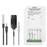 MS 103 Tuya WiFi Slimme Temperatuur Vochtigheid Switch Module Sensor Dubbele Relais Uitgang Slimme Leven App Draadloze C