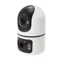 MOES Tuya 4MP+4MP HD Beveiligingscamera Slimme Dubbele Lens WIFI IP Camera Nachtzicht Twee Weg Audio Bewegingsmeldingen