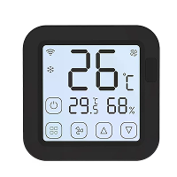 MOES Tuya Slimme WiFi IR Thermostaat Controller LCD Aanraakscherm Draadloze Afstandsbediening Temp & Vochtigheid Sensor