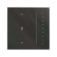 MOES Tuya Star Feather Series Zigbee Slimme Gordijn Schakelaar Antiverblindings Aanraakpaneel Stroomt Achtergrondverlich