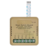 MOES Tuya WiFi/Zigbee3.0 Mini DIY Slimme Schakelmodule 3/4Gang Timer Thuisautomatisering Stemcontrole met Alexa Google A