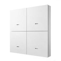MOES Tuya ZigBee Draadloze 4 Gang 12 Slimme Scène Schakelaar Drukknop Controller Batterij Aangedreven Automatiseringssce