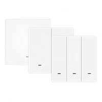 MOES Tuya ZigBee Draadloze 9 Scène Schakelaar Drukknop Batterij Aangedreven Zender Smart Life App Automatisering 1/2/3 G
