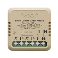 MOES WM 108 M WiFi Tuya Slimme Gordijnschakelmodule 90 250V AC App Afstandsbediening Motor Sturingskalibratie Slimme Hui