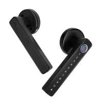 MOES ZAL21 Bluetooth/Zigbe Smart Deurslot 5 in 1 Ontgrendeling Hoogwaardige Biometrische Bluetooth Leerlingvingerafdruk
