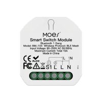 MoesHouse BM 104N Smart Bluetooth schakelmodule Aan / uit Relais App Afstandsbediening 1 Gang 2 weg Tuya Smart Home Draa