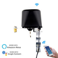 MoesHouse EU Plug Wifi Slimme Ventiel Schakelaar Home Automatiseringssysteem Ventiel Controle voor Gas of Water Spraakco