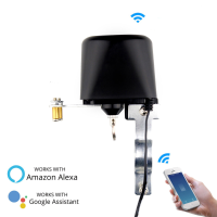 MoesHouse EU stekker Wifi Smart Valve Switch Domotica systeem Klepbediening voor gas of water Spraakbediening Werk met A