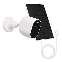 Moes Tuya 3MP Slimme WiFi Beveiligingscamera Zonne energie Camera HD Nachtzicht Bewegingsdetectie IP65 Waterdicht Sirene