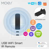 Moes Tuya Infrarood WiFi Afstandsbediening Draadloze USB IR voor IR TV Ventilator Schakelaar Smart Home Automation Onder