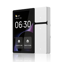 MOES Tuya WiFi 3,5 inch Slim bedieningspaneel Scherm 3 Relais 3 Fysieke knoppen IR Afstandsbediening Centrale Controller