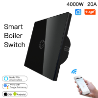 Moes WiFi Boiler Schakelaar Boiler wandcontroller Tuya Smart life APP Afstandsbediening Alexa Google Home Voice Glass Pa
