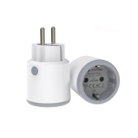 MOES WiFi Smart Plug Socket 16A 3680W AC 85 250V 50/60Hz Slimme Tijdschakelaar Uitgangsmonitor Ondersteuning Tuya Apple
