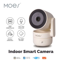 MoesHouse Tuya 4MP WiFi PTZ camera's Slimme Home Motion Monitor IR Night Vision Tweeweg Intercom Home CCTV Surveillance