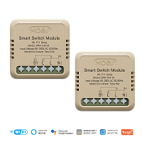 MoesHouse Tuya WiFi Intelligent Schakelmodule Mini Thuisschakelaar APP Timer Spraakbediening Werkt met Alexa Google Assi
