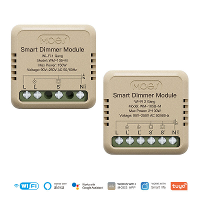 MoesHouse Tuya WiFi intelligente dimmer schakelmodule Draagbare huisautomatisering DIY schakelaar Compatibel met Alexa G
