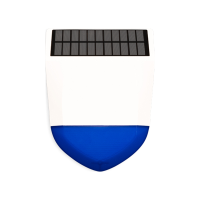 Tuya Wifi/ZigBe Smart Siren Alarm Waterdicht Buiten Met Zonnepaneel Voor Solar Opladen 95dB Afstandsbediening Outdoor Si