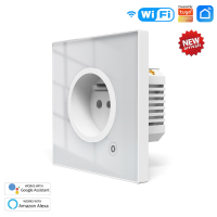 MoesHouse Tuya ZIGBE Smart Socket schakelaar EU Plug 16A Intelligente APP Remote Montoring Elektriciteit Spraakbesturing