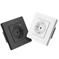 MoesHouse Tuya Zigbee Slimme Wandcontactdoos 16A 3500W APP Afstandsbediening Timer Energie Monitor Stemcontrole met Alex