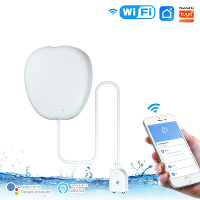 MoesHouse WiFi Tuya Waterlekdetectie Draadloze Afstandsbediening APP Monitor Waterlekdetectie Alarmnotificatie Push Werk
