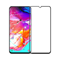 Mofi 2.5D Gebogen rand gehard glas displayfolie voor Samsung Galaxy A70 2019 film op volledig scherm