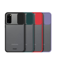 MOFI Anti Hacker Gluren Dia Lens Cover Schokbestendig Antikras Doorschijnend Mat Siliconen Beschermhoes voor Samsung Gal