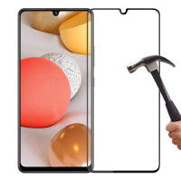 PINWUYO voor Samsung Galaxy A42 Front Film 3D Gebogen Rand 9 H Anti Explosie Anti Vingerafdruk Volledige dekking Gehard