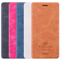 Mofi Pu Leather Flip With Stand Card Holder Protective Case For Xiaomi Mi5