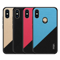 Mofi schokbestendige antislip pc + TPU achterkant beschermhoes voor xiaomi Redmi opmerking 6 pro niet origineel