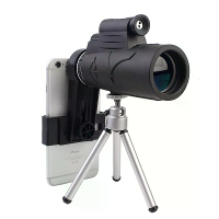 MOGE 50x60 monoculair telescoop met lampverlichting, langbereik, hoogvermogen telescoop voor buiten jagen, kamperen en r