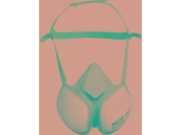 Moldex CompactMask 5230 Halfgelaatsmasker wegwerp FFA2P3 R D