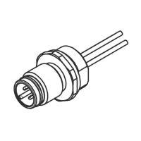 Molex 1200845103 Sensor/actuator connector, geassembleerd PG9 Aantal polen (sensoren): 4 Stekker 0.3 M 1 stuk(s) Piece