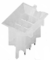 Molex 15246041 Female header, inbouw (standaard) Totaal aantal polen: 4 Rastermaat: 4.20 Mm Inhoud: 1 stuk(s) Tray