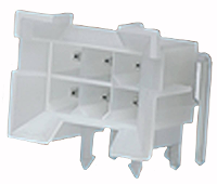 Molex 15246060 Female header, inbouw (standaard) Totaal aantal polen: 6 Inhoud: 1 stuk(s) Tray