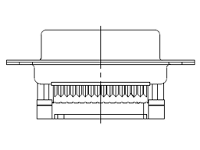 Molex 1727040068 D sub connector Aantal polen: 25 1 stuk(s) Box