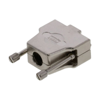 Molex 1727040184 D sub behuizing Metaal 180 ° 1 stuk(s)