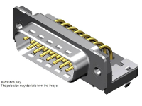 Molex 1731091918 D sub connector Aantal polen: 9 Soldeerpennen 1 stuk(s)