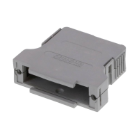 Molex 1731110015 D sub behuizing Kunststof 90 °, 180 ° Grijs 1 stuk(s)