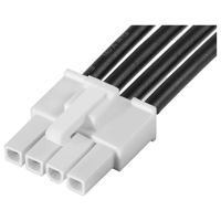 Molex 215320 2043 Female behuizing (kabel) Totaal aantal polen: 4 Inhoud: 1 stuk(s) Piece