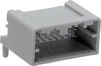 Molex 348260200 Male header, inbouw (standaard) Totaal aantal polen: 20 Rastermaat: 2 mm Inhoud: 1 stuk(s) Tray